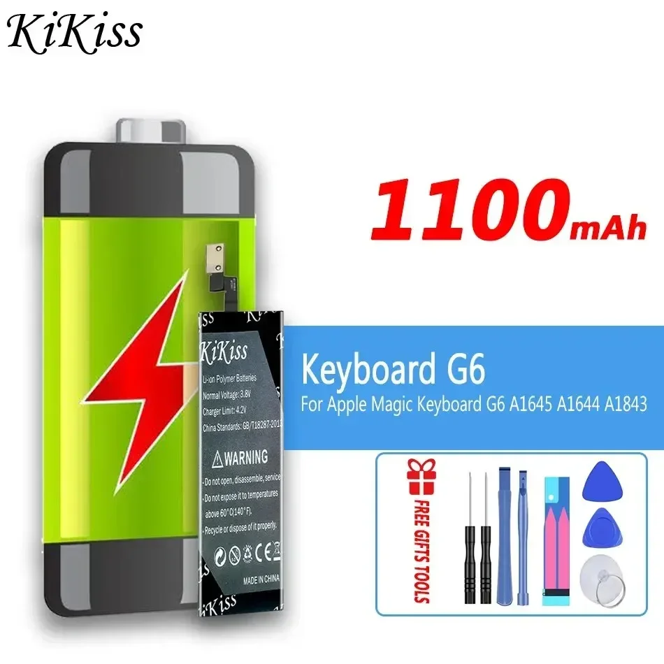 For Apple Magic Keyboard A1645 A1644 A1843 Wireless Keyboard Battery 1100mAh Compact and Efficient