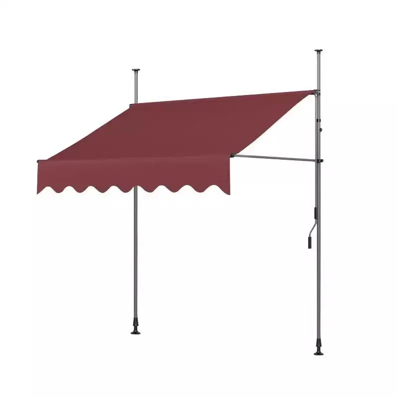 Factory Direct Compatible with Outdoor No Punch Awning Roller Shutter Upright Leisure Garden Garden Folding Awning