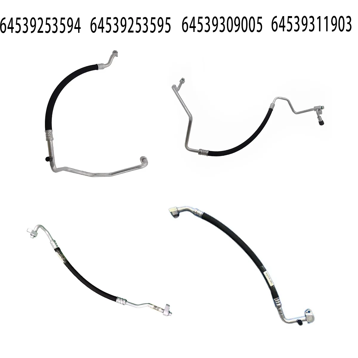 64539253594 A/C High Pressure Refrigerant Hose AC Line For BMW 5 Series F10 F18 520Li 525Li 528Li 530Li Air Conditioning Pipe
