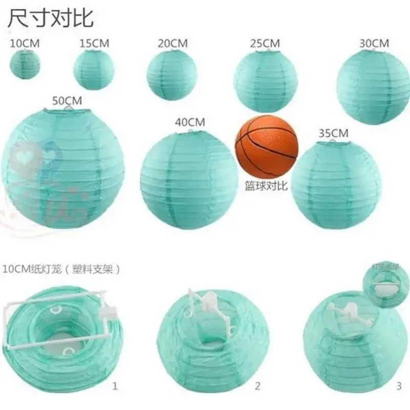 8\'\' (20cm) Chinese paper lantern round lamp Wedding party Decor glim festival decoration Lampion party scaldfish red lantern
