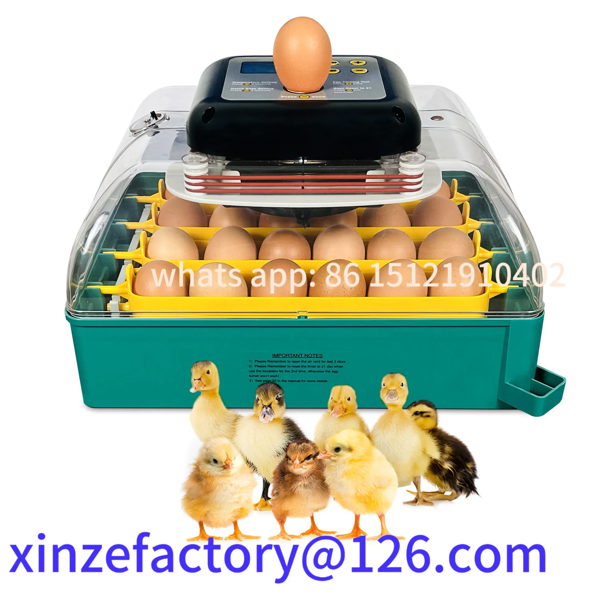 

Customizable 24 Automatic Incubator Multi-purpose Smart