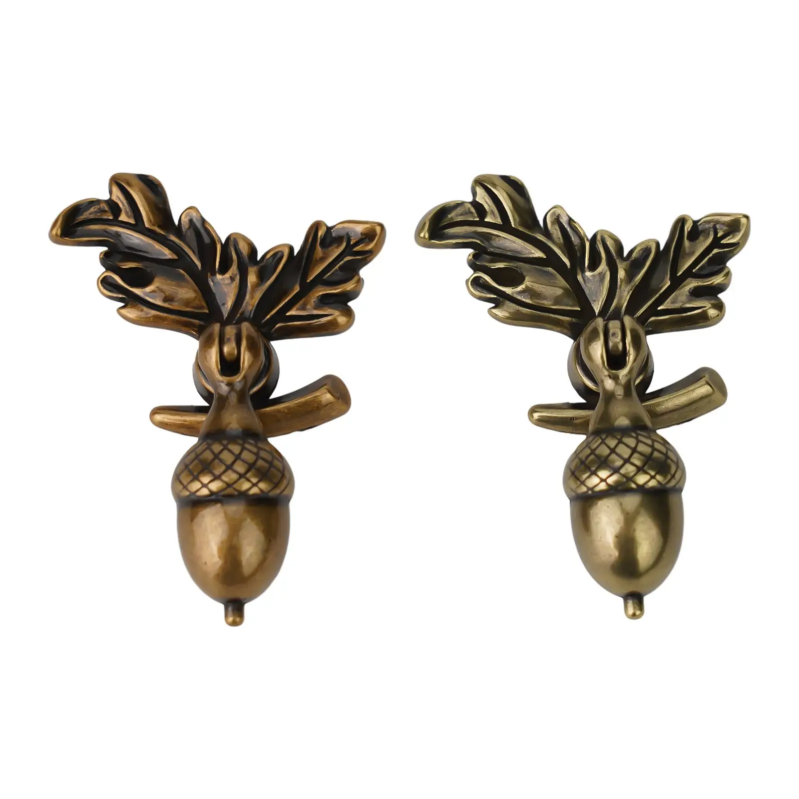 キャビネットノブノブ亜鉛合金ノブブロンズノブ引き出しノブドングリハンドルブロンズ亜鉛合金ベッドサイドキャビネット引き出し