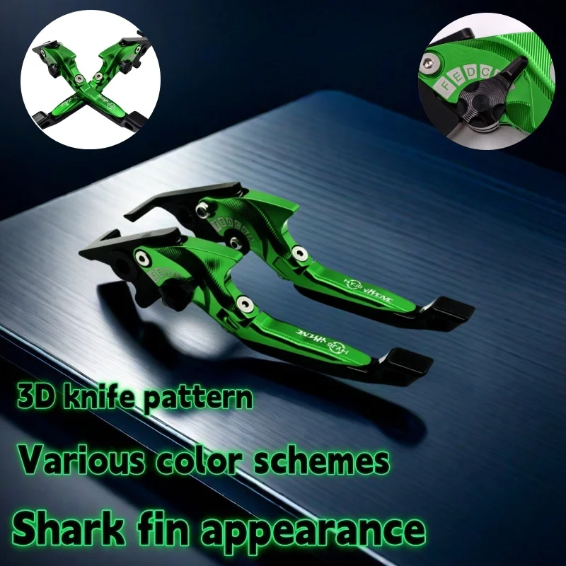 

For SUZUKI GSXR600 GSXR750 2011-2022 GSXR1000 2009-2022 Motorcycle Parts 3D Brake Lever Set Foldable Adjustable Handle Levers