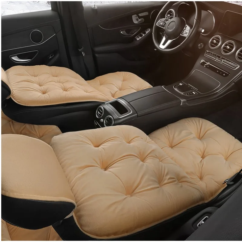 

Winter warm car seat cushion, down bottom seat cushion, chair seat cushion and backrest 2 pieces