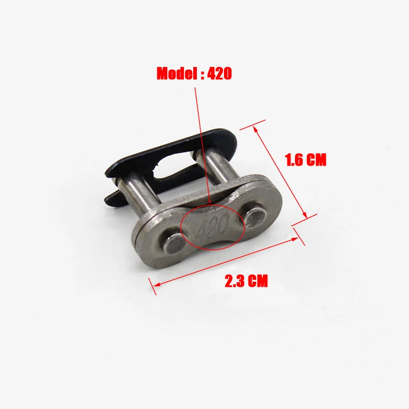 USER-X Motorcycle chain buckle DID 420 428 530 630 428 thickened chain buckle chain lock chain joint Chain quick release