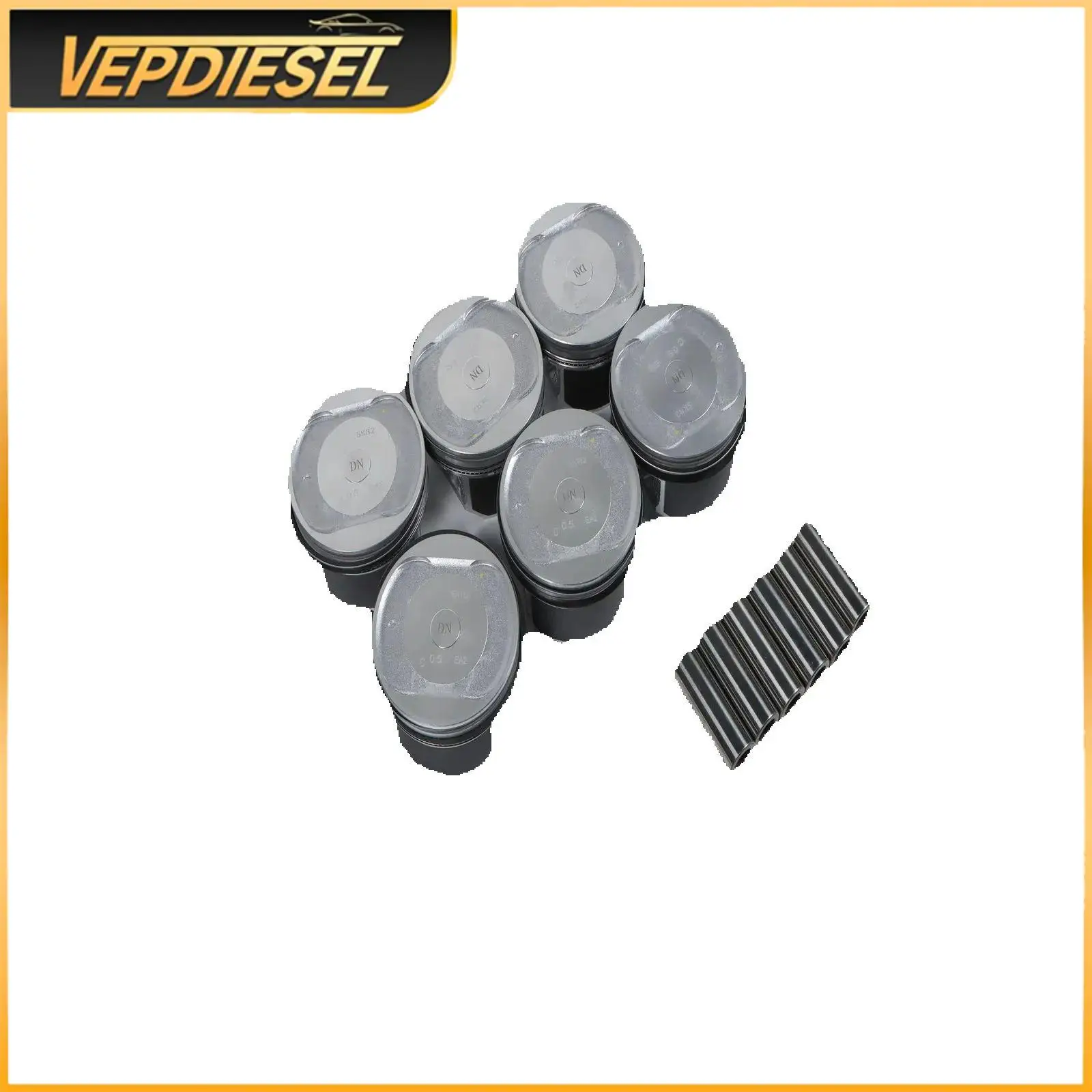 

Комплект поршней двигателя, 6 шт., 12010-EA200 12010-EA20B для Nissan Frontier Pathfinder Xterra VQ40DE 4,0 2005-2009