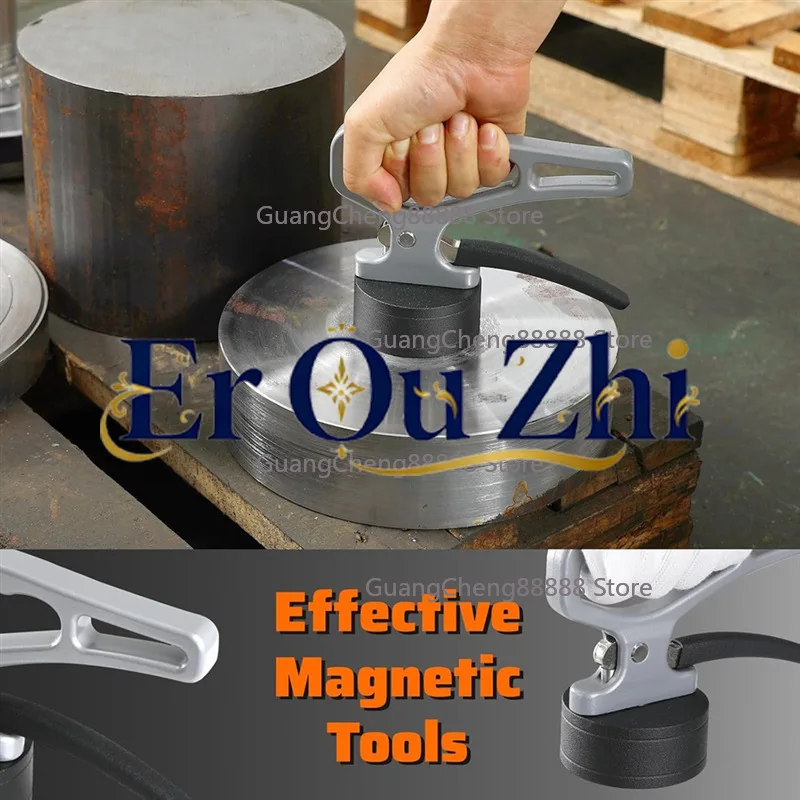 Strong magnet feeder Laser cutting feeder Portable crane Permanent magnet chuck Magnetic handling tool view 3