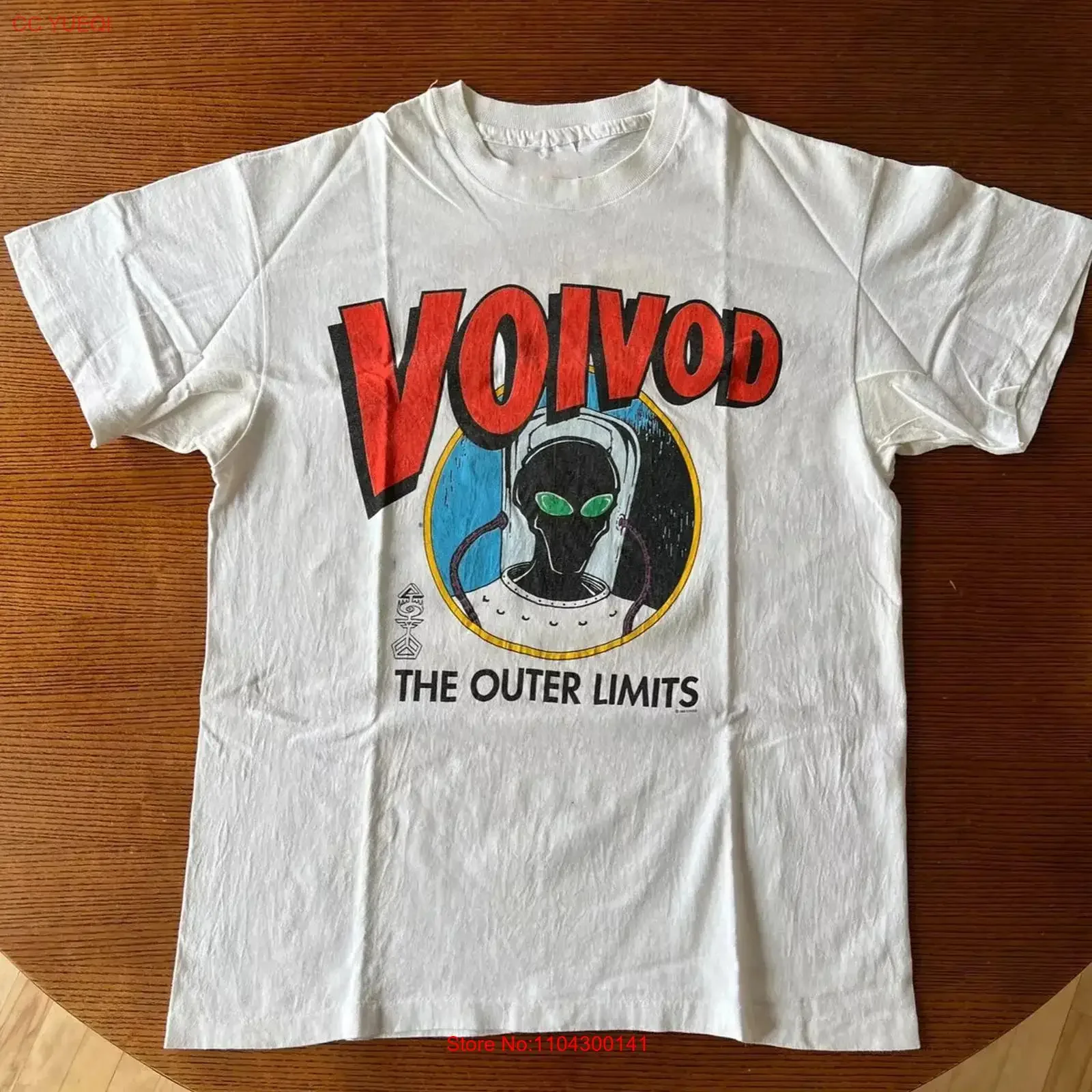 Voivod The Outer Limits 1993  T Shirt Full Size S 5XL vintage Washed Slightly Casual Top For Everyday Wear streetwear homme