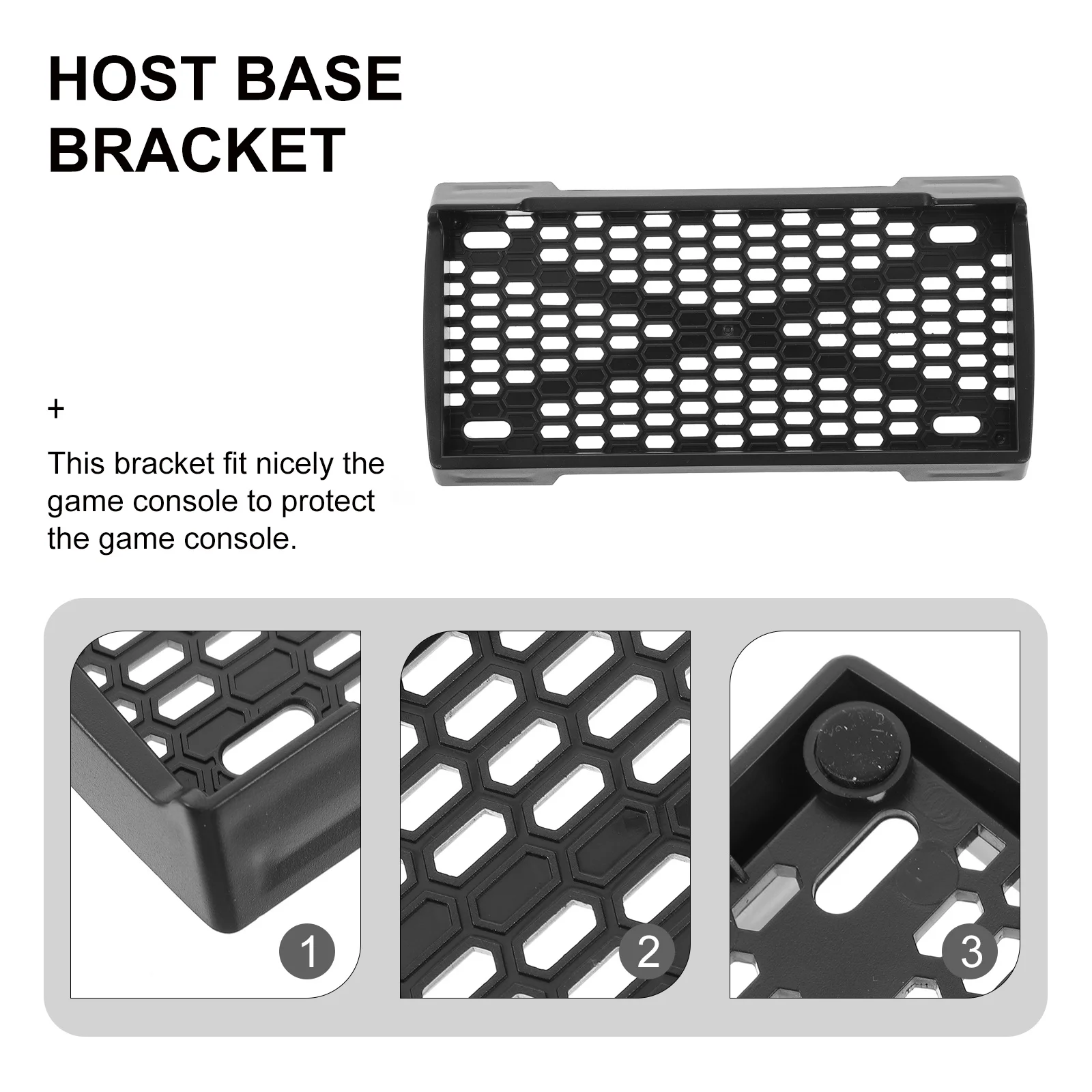 

Game Console Vertical Stand Compatible with Series S - Robust Cooling Stand for Upright Mounting Non-Slip Base Heat Dissipation