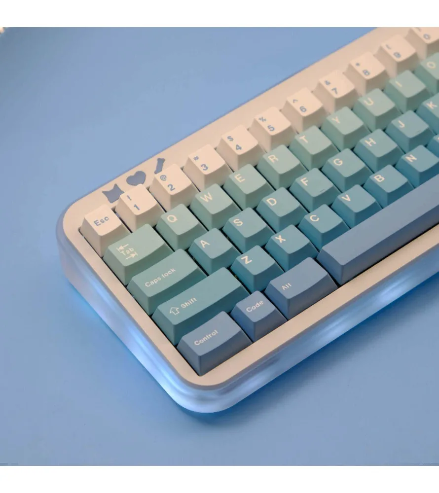 Original height five-sided sublimation process suitable for mechanical keyboard keycap 147-key PBT material