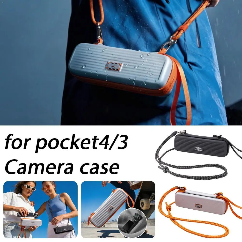 

Чехол для переноски DJI Osmo Pocket 4/3, сумка для хранения, портативная сумка с плечевым ремнем, защитный футляр, аксессуары