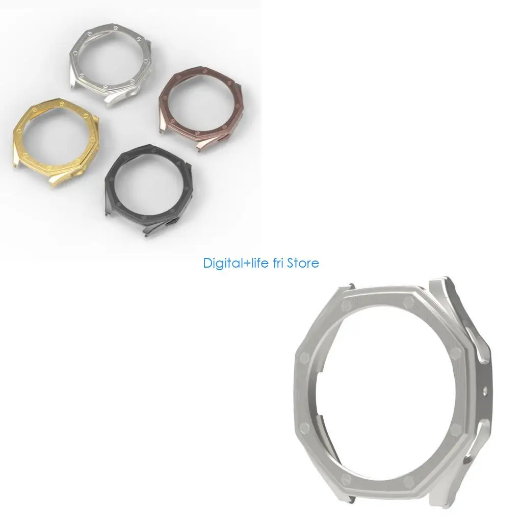 E06D Smartwatch Antidust Case Waterproof Protector Shockproof Housing Hard Sleeve Frame Bumper Shell for Watch 6 40mm 44mm