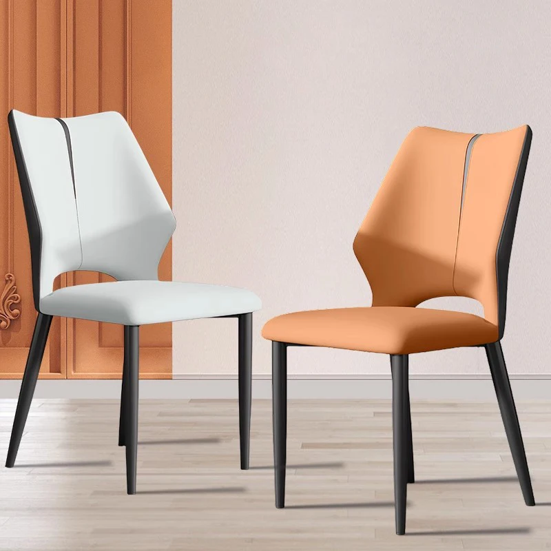 

Set Of 2 Glamour Dining Chairs Simple Cozy Trendy European Dining Chair Exquisite Classic Comedores Dining Room Furniture