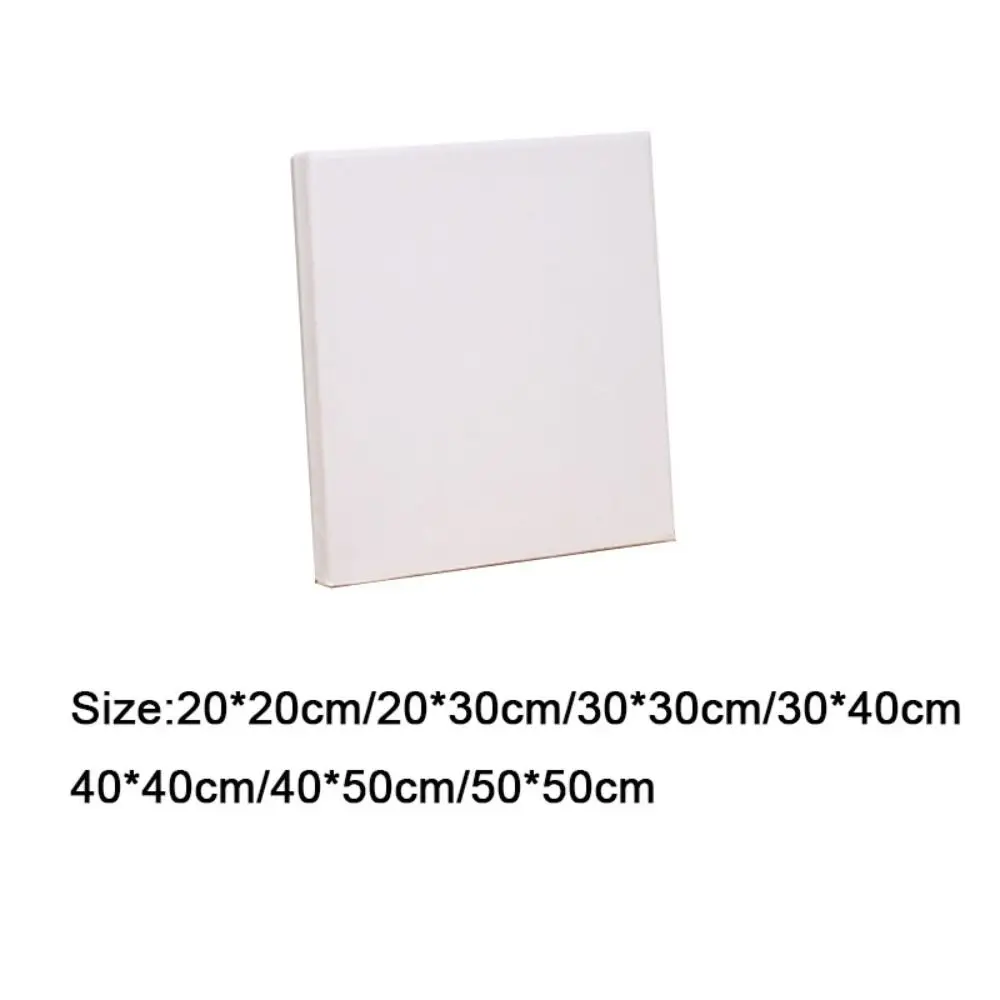 Picture Frame Blank Oil Canvas Rectangle Cotton Painting Board Multi Size Thicken Drawing Board Painter