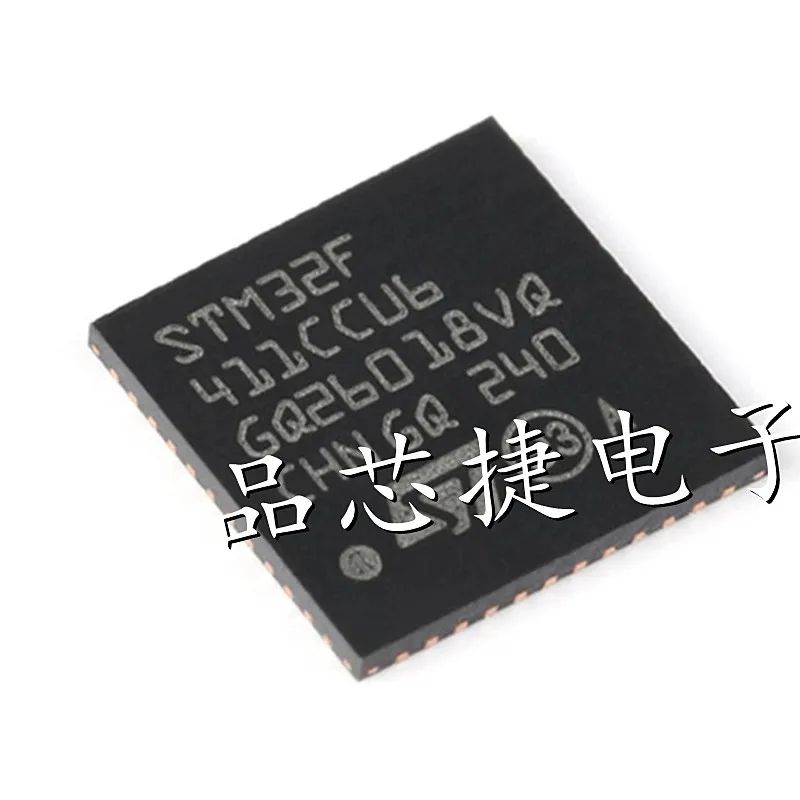 5pcs/Lot STM32F411CCU6TR Marking STM32F411CCU6 UFQFPN-48 MCU 32-Bit ARM Cortex M4 RISC 256KB Flash Microcontroller