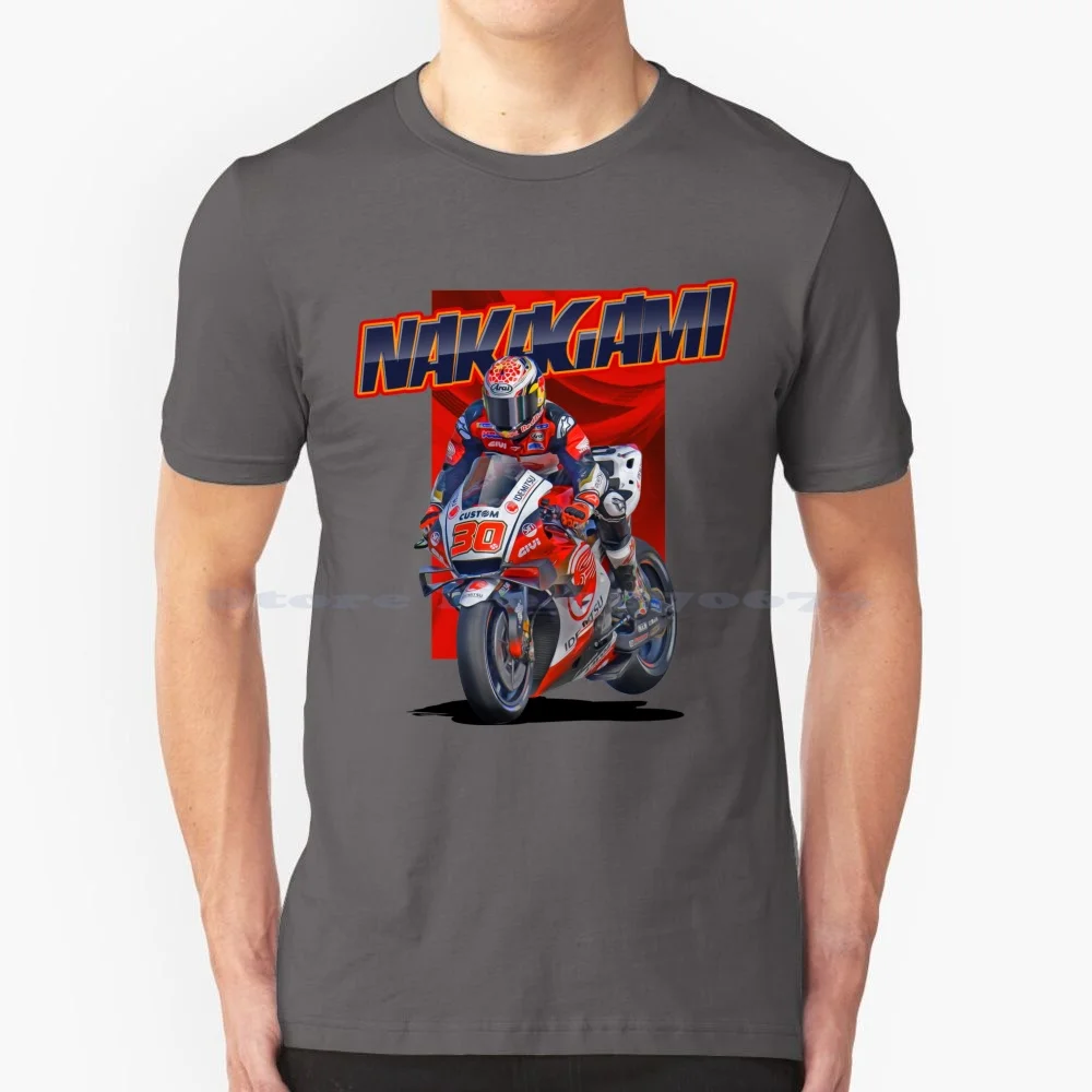 Nakagami 2 T Shirt 100% Cotton Tee Nakagami Moto Grand Prix Bike Racing Racers Japan Jdm Gp Brake