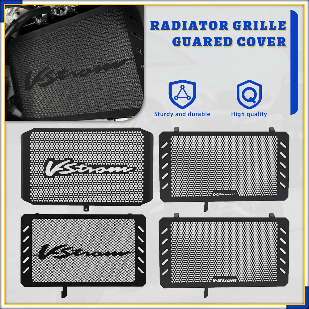 

Motorcycle Radiator Guard Cooler Cover FOR SUZUKI V-STROM VSTROM 650 GTA 650X 2011 2012 2013 2014 2015 2016 2017 2018 2019-2024