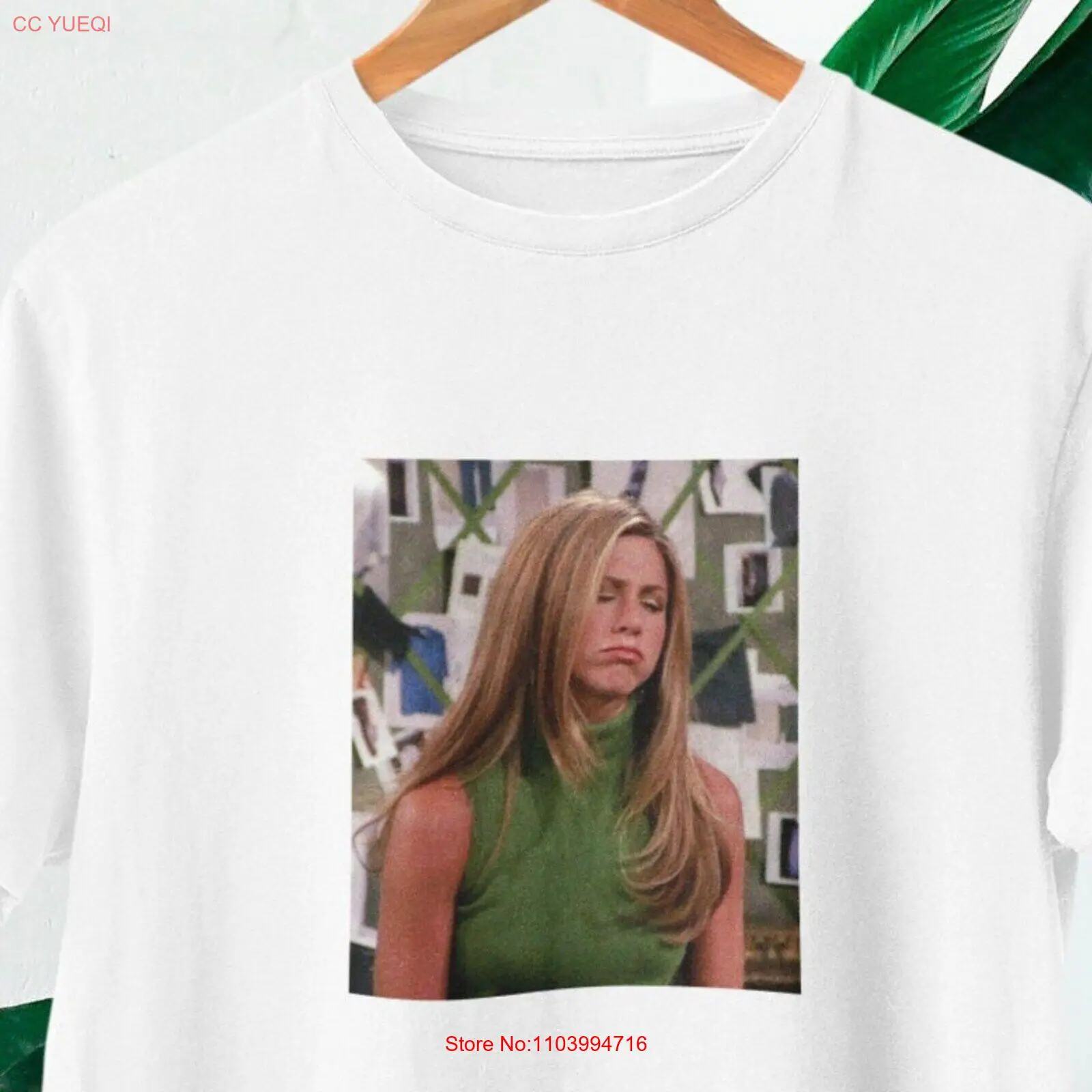 Rachel Green Funny Photo t-shirt Jennifer Aniston F.R.I.E.N.D.S T-shirt Frien