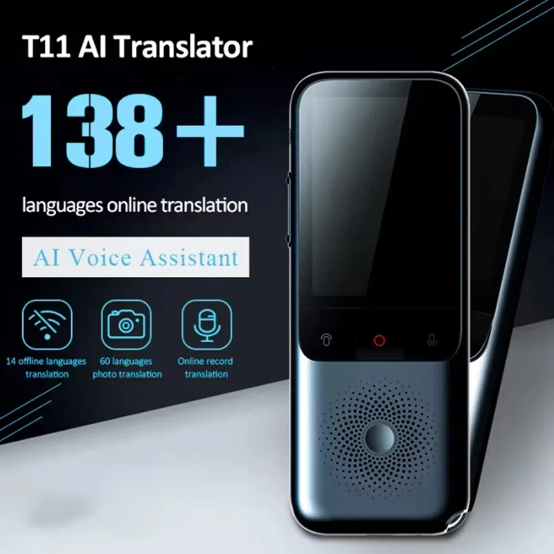 Translation Camera Device T11 Real-Time Smart Voice Photo Translator 1500mA 138 Languages Portable Text Voice Translator