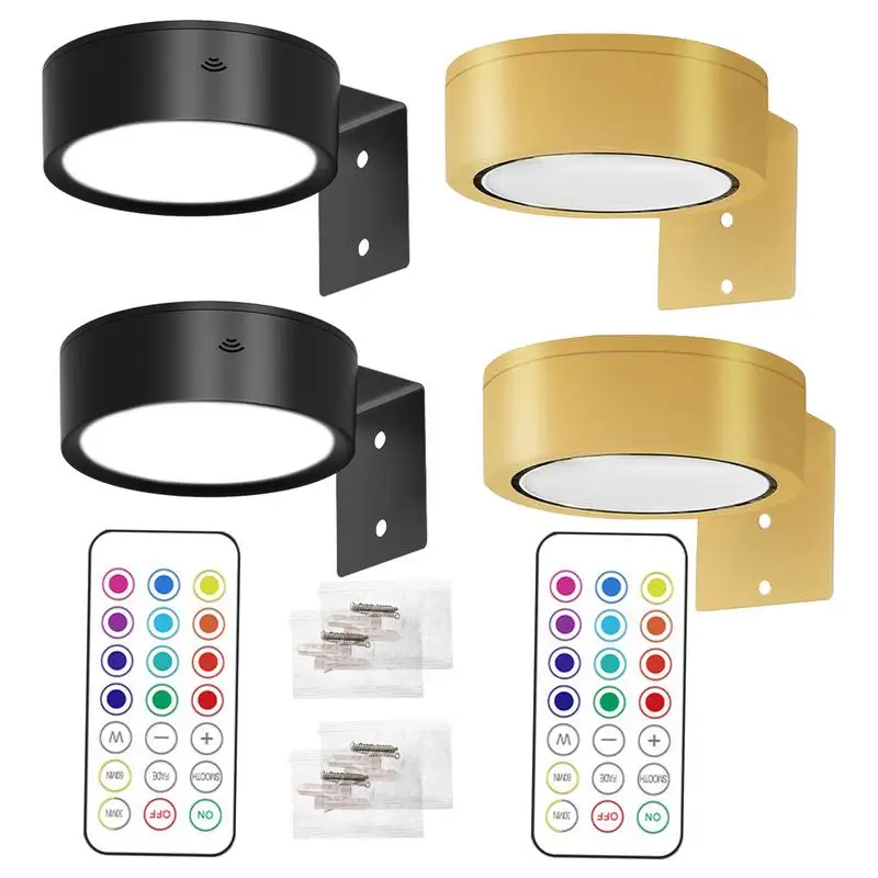 

New Picture Lights LED Magnetic Art Display Light Battery Operated Magnetic Dimmable Painting Spotlight With 13 Lighting Modes
