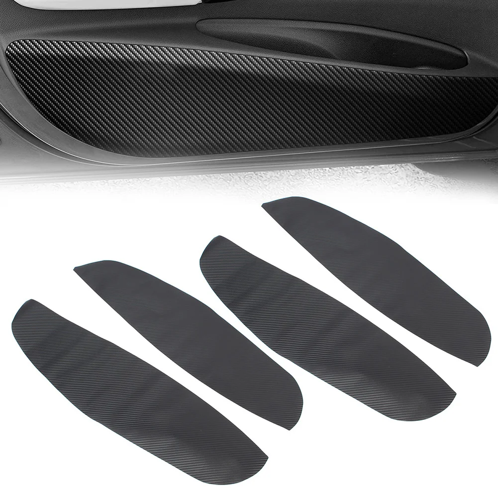 

4 Pcs Car Front Rear Door Anti Kick Pad Protection Cover Trim For BMW F30 3Series 2013 2014 2015 2016 2017 2018 2019