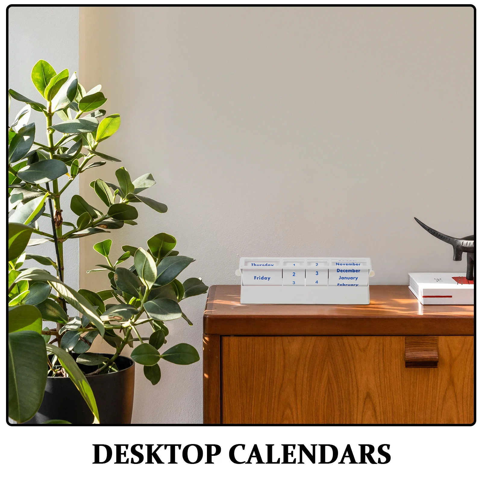 Metalowy kalendarz wieczny z mechanizmem obrotowym, ręczny kalendarz biurkowy do oznaczania dat, dekoracja na biurko do biura, domu, szkoły.