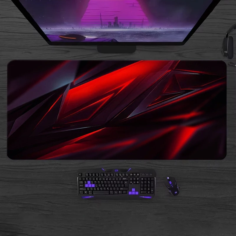 Mouse Carpet Mause Pad Gamer 3D Edges Corners Keyboard Mat Pads Gaming Desk Protector Laptops Large Mousepad Xxl Deskmat Mats view 5