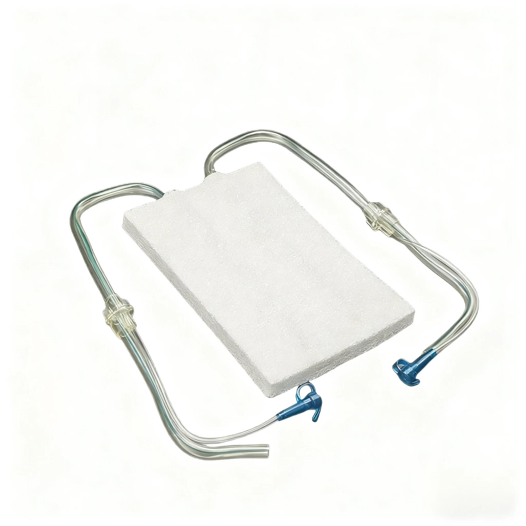 Disposable vacuum sealing dressing, professional accessory for negative pressure wound care