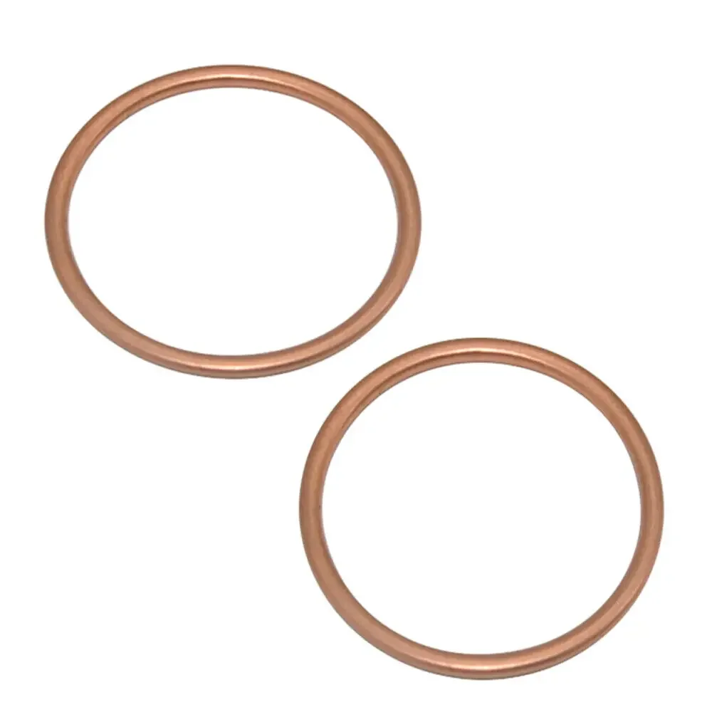 4pcs 36X42X2mm Exhaust Gasket for Kawasaki ZXR 750 ZXR750 91-95 ZX-7R 96-02 ZX-7RR ZX-9R 94-97 ZX-10R 04-10 11060-1103