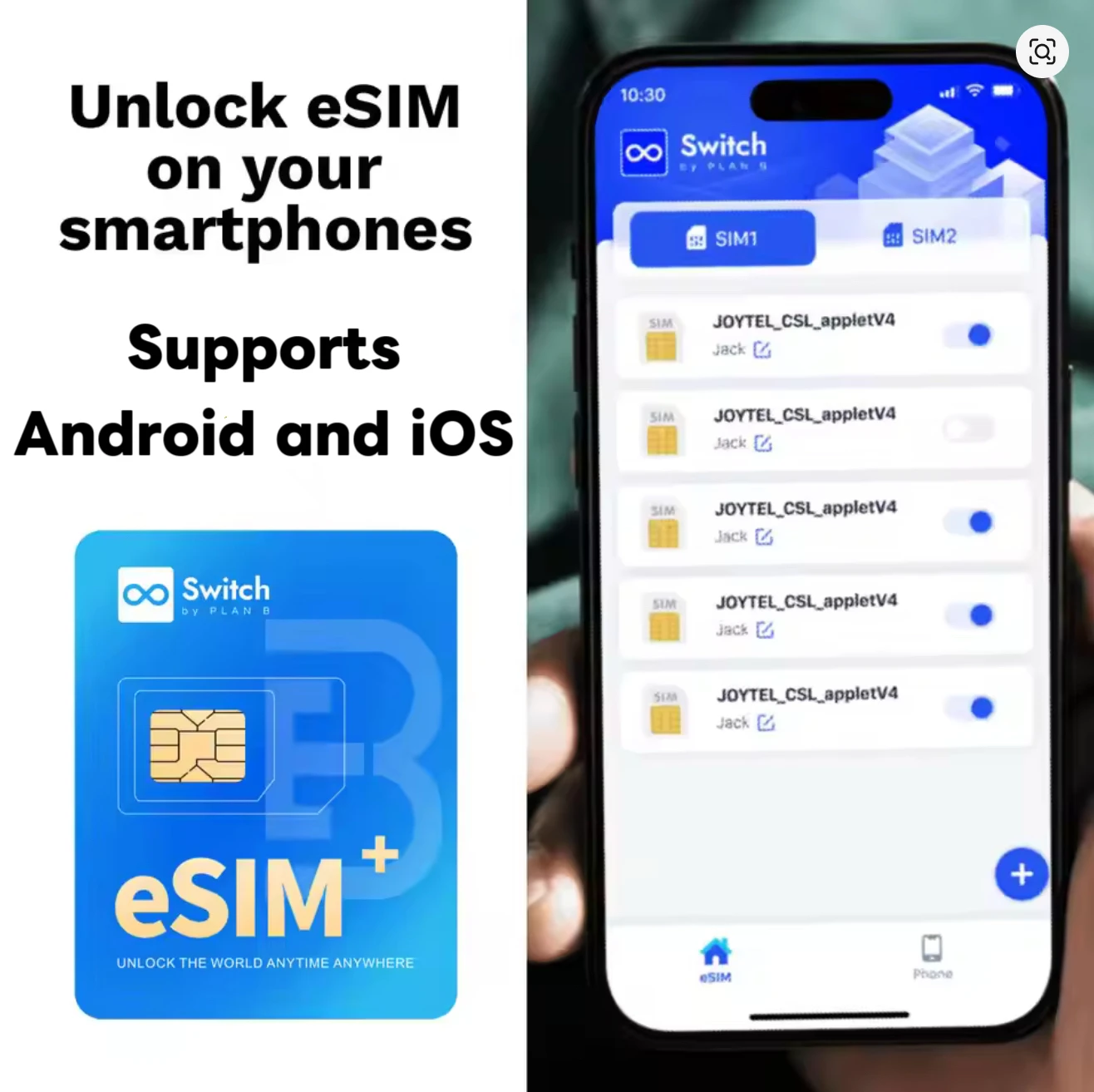 Global eSIM Card – High-Speed Data & Voice Service for International Travel