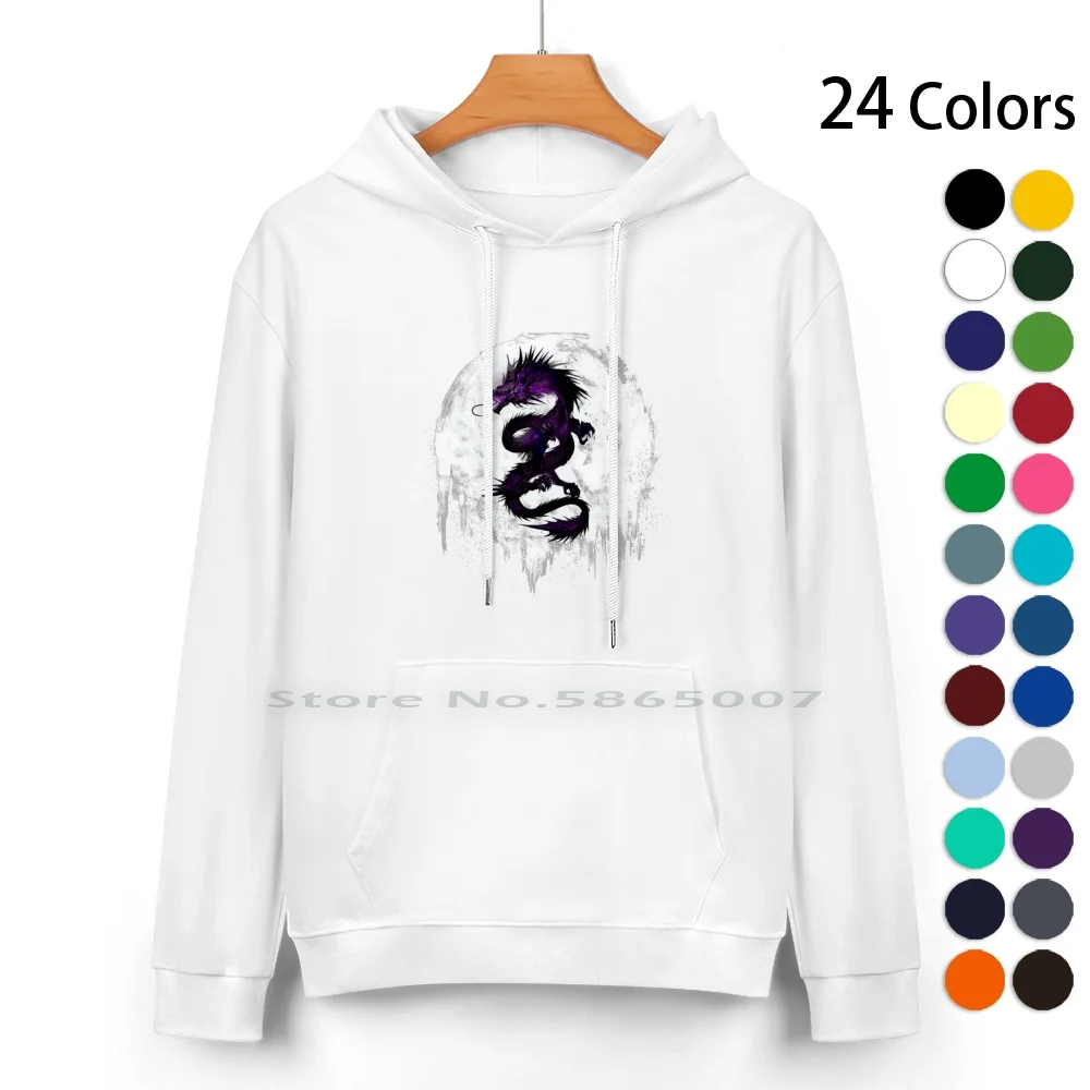 Dragon Force Pure Cotton Hoodie Sweater 24 Colors Cosplay Anime Kawaii Waifu Anime For Women Anime For Men Anime Lover Anime