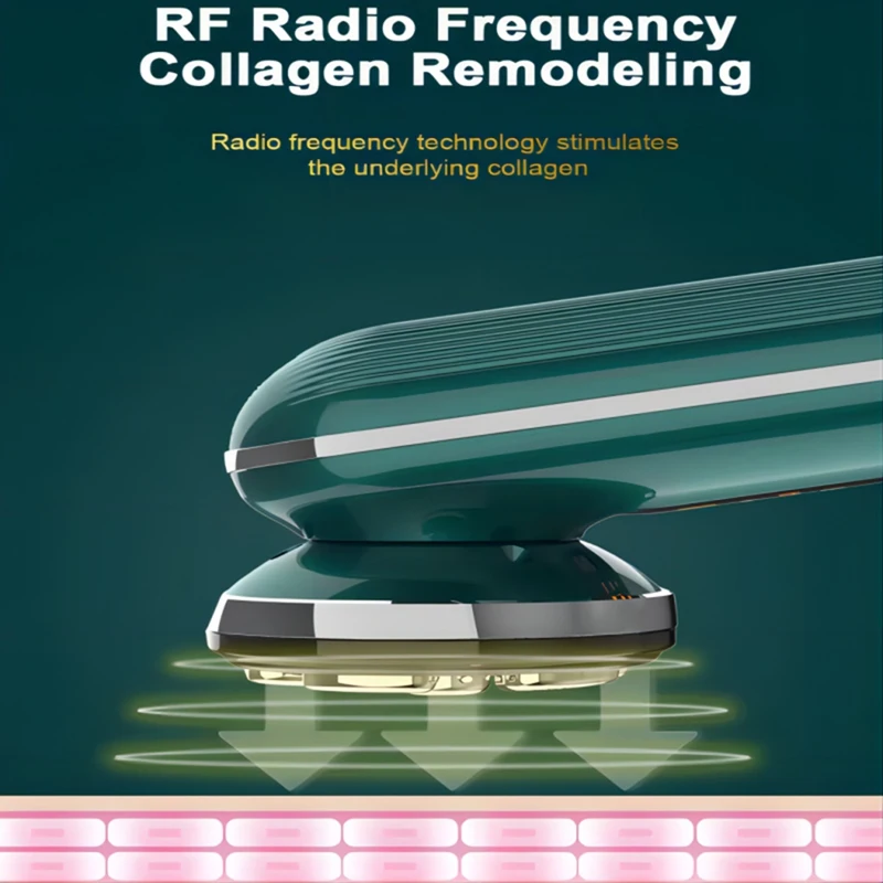 Hot Microcurrent Facial Device Face Lifting Machine Neck Skin Tighten Massager LED Light Therapy Vibration Beauty Tool