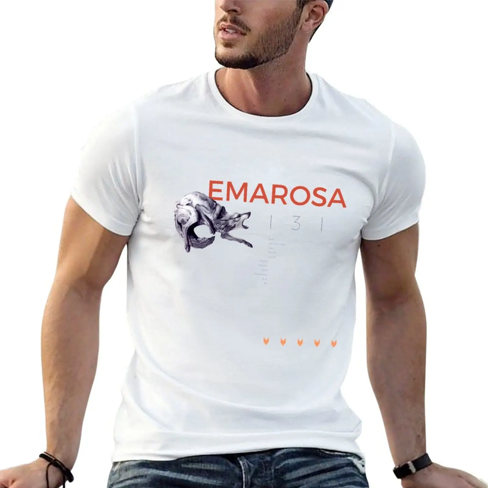 

Emarosa 131 T-Shirt man tshirt t shirts for man slim fit T-Shirt