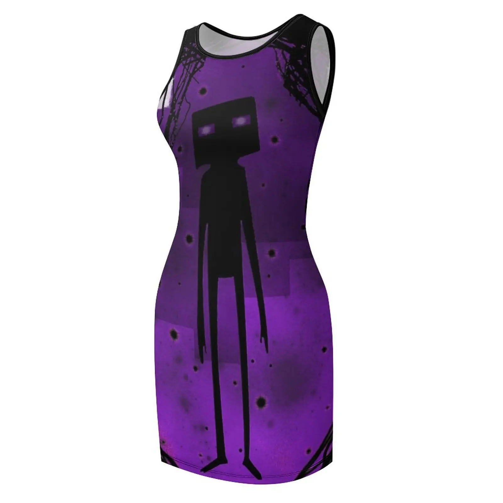 เสื้อยืดเอ็นเดอร์แมนคลาสสิค.png ชุดเดรสแขนกุด ชุดราตรีเก๋ไก๋และสง่างาม ชุดเดรสฤดูร้อน ผู้หญิง 2025 อินเทรนด์