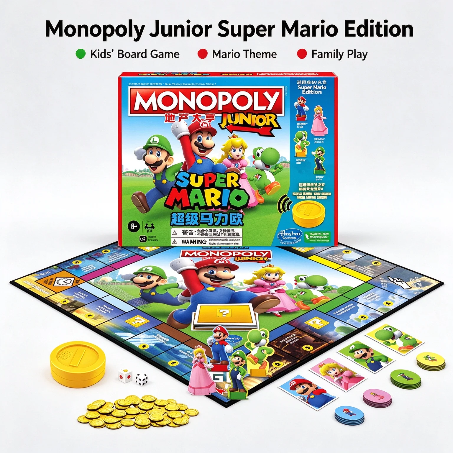 Hasbro Super Mario Monopoly Ju - Hasbro Game Monopoly incelemesi ve fiyatı