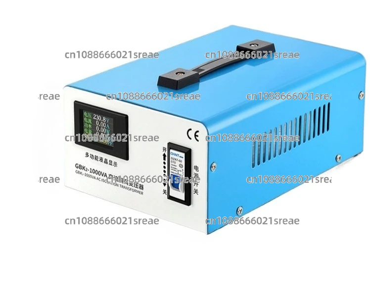 

Transformador Aislamiento 1000VA Reparación De Potencia Aislamiento CA De Una Sola Fase 220V A 220V Transformador 1000W