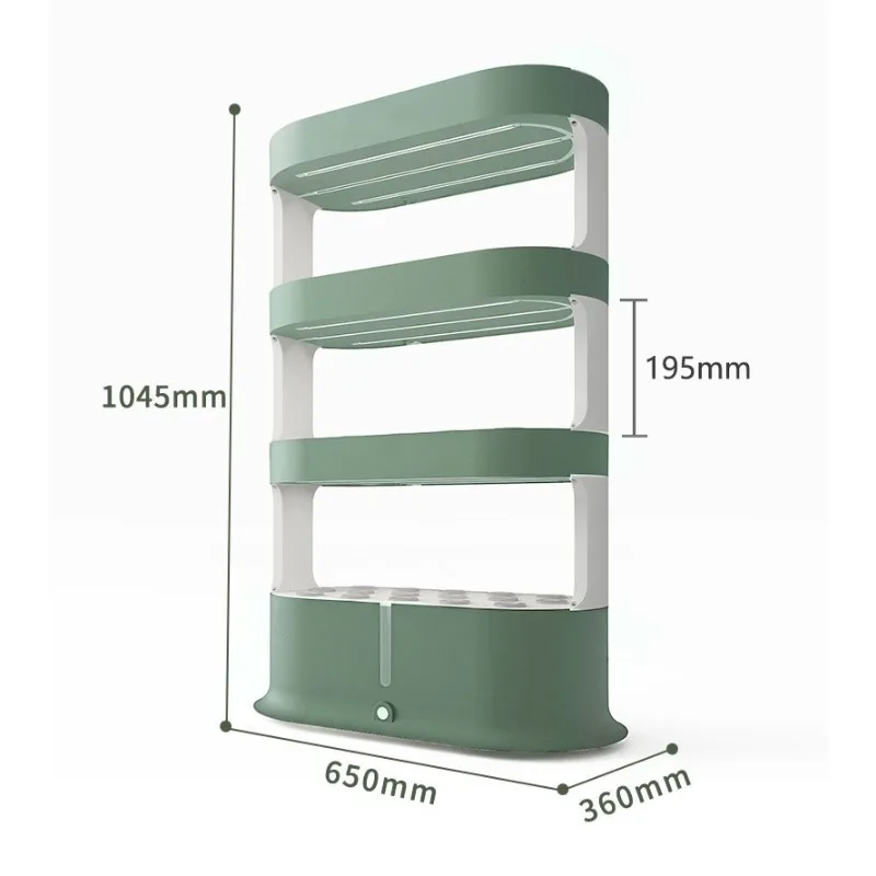 Aviation Home Smart Light Emitting Diode Light Garden Indoor Planting Tower Automatic Hydroponic Planting System Vertical Farm