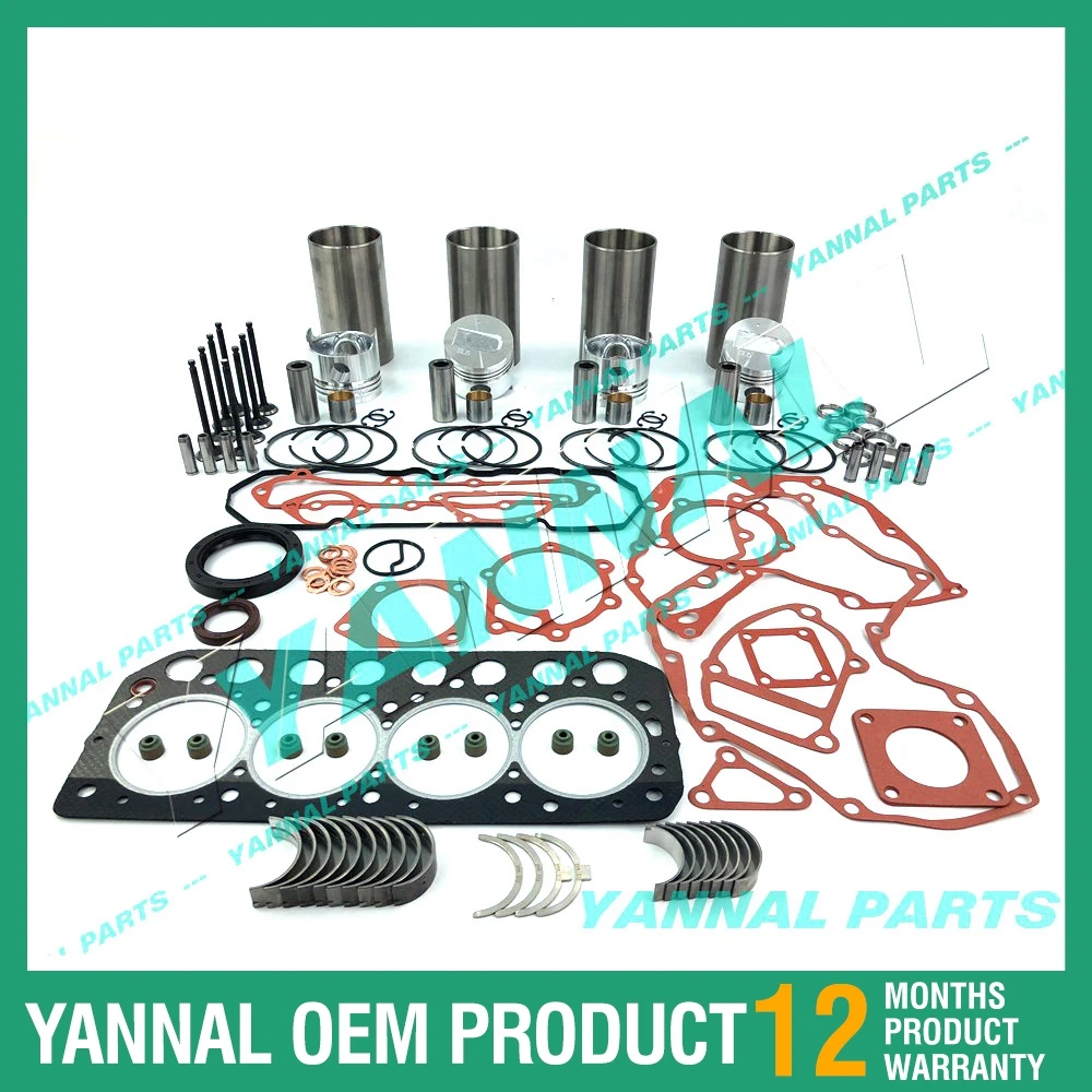 S4L2 S4L2-61ES overhaul rebuild kit for Mitsubishi engine VOLVO EC35 Excavator