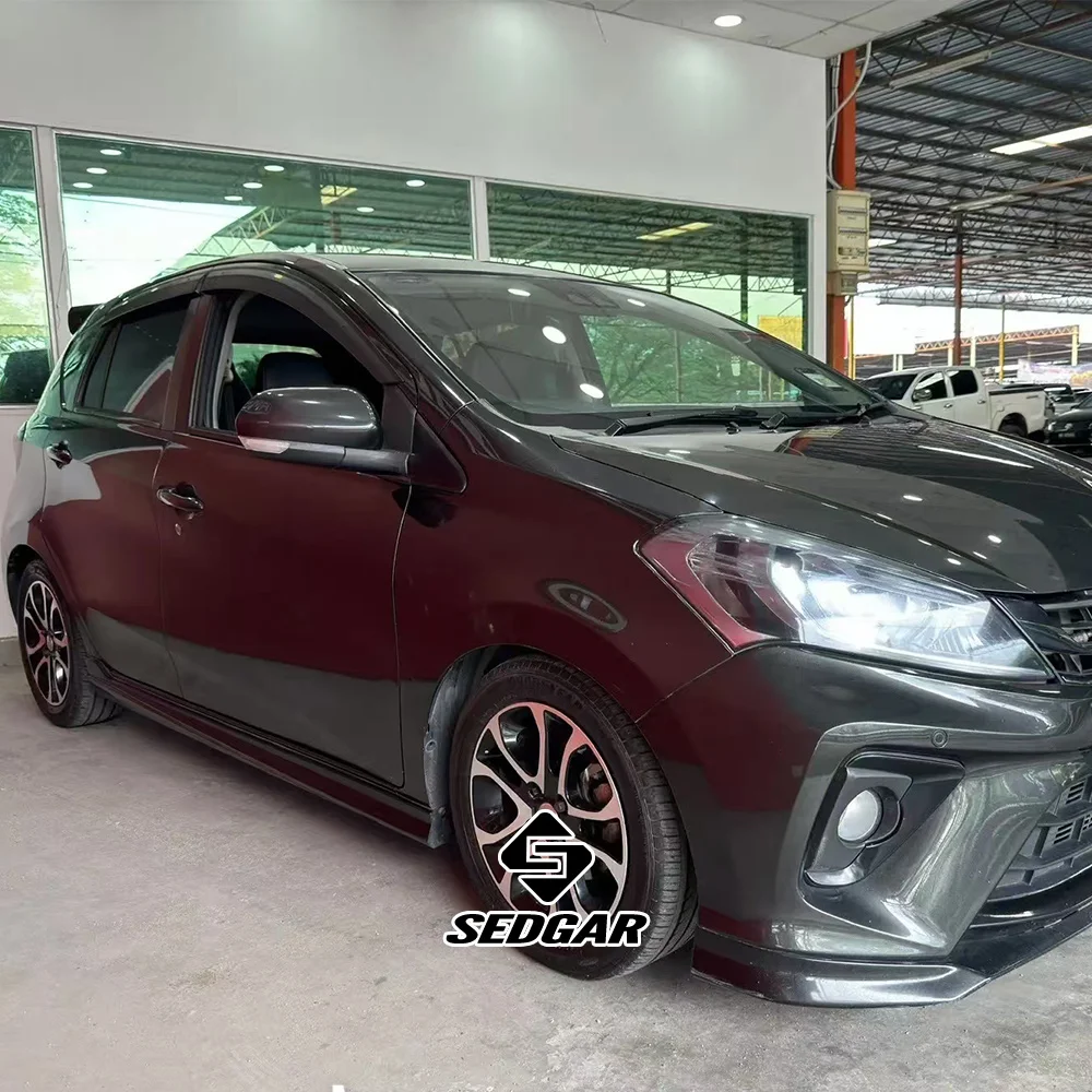 For 2018 2019 2020 Perodua MYVI Trunk Spoiler GT Style High Quality ABS Plastic Unpainted Rear Spoiler Trunk Boot Wing Spoiler