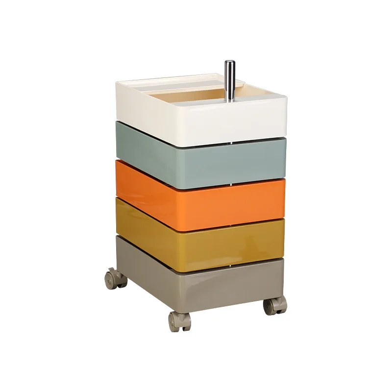 

Multi-layer removable locker Nordic Internet celebrity ins bedroom bedside table