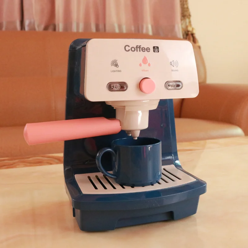 Kinder Gesimuleerde Koffiemachine Ouder-Kind Spelletjes Keuken Items Speelgoed Spelen Speelgoed Montessori Chilrden Verjaardagscadeaus