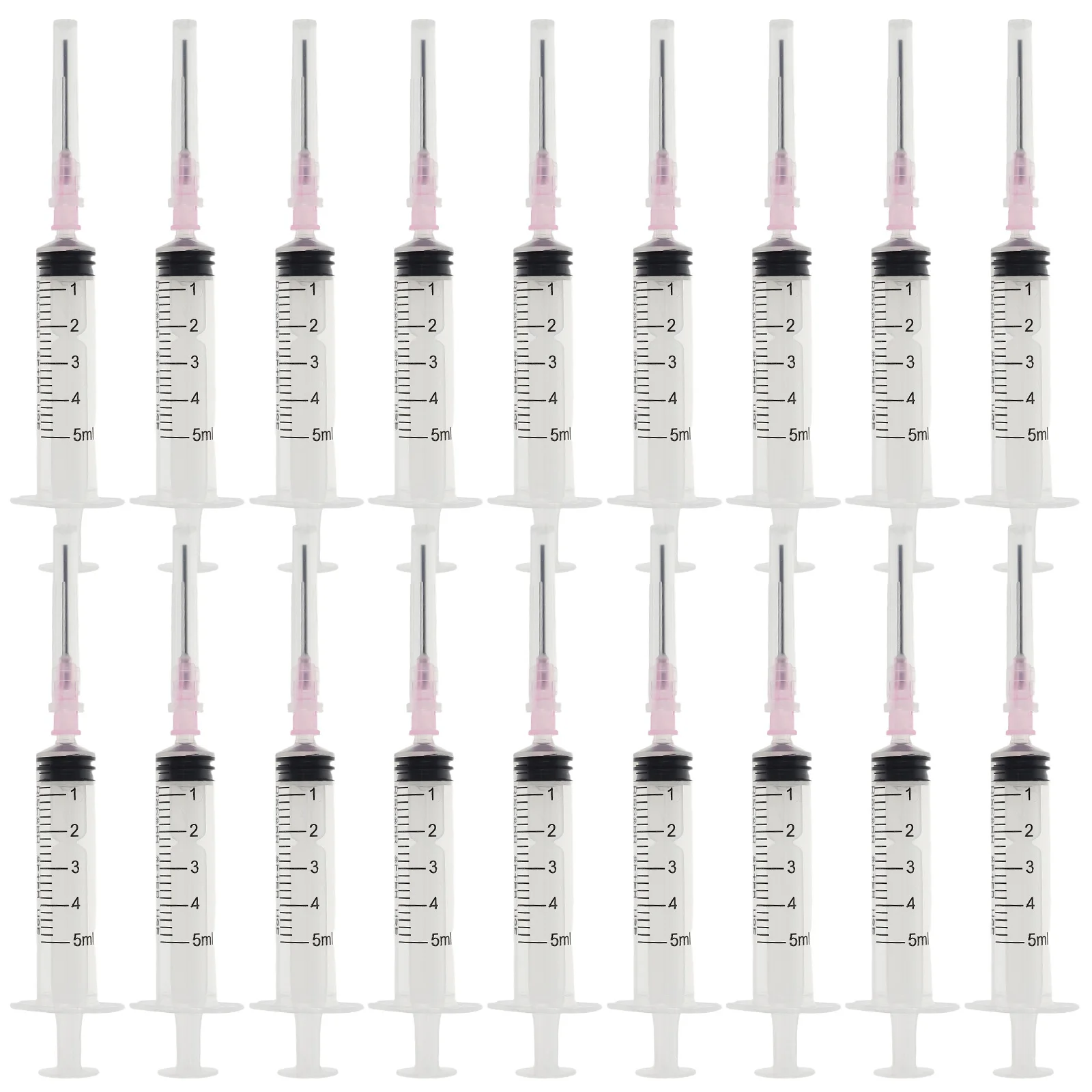 

Filling Syringe 5Ml Flat Needle Tip Leak-Proof Reusable Lightweight Plastic Dispensing Syringe For Fountain Pen Refill Diy