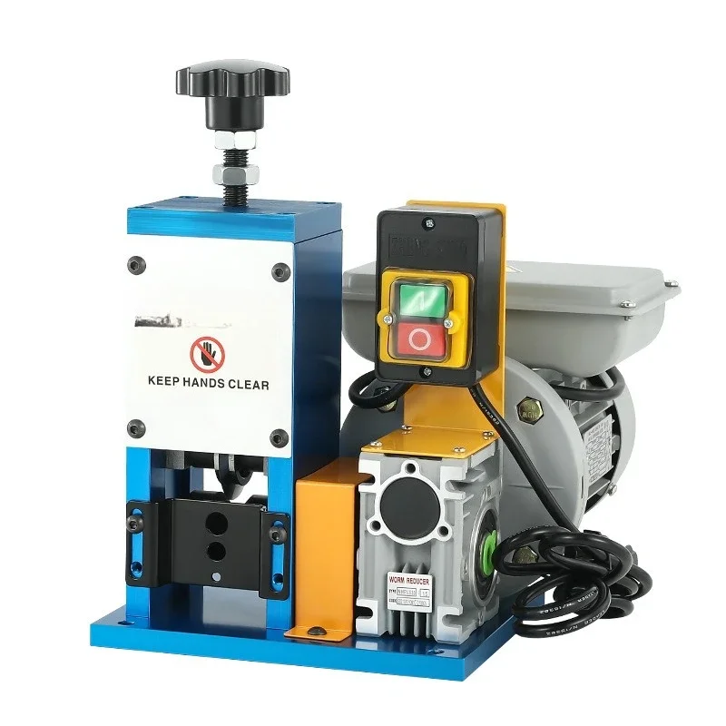 Aluminum alloy automatic wire, waste copper wire and cable small peeling machine
