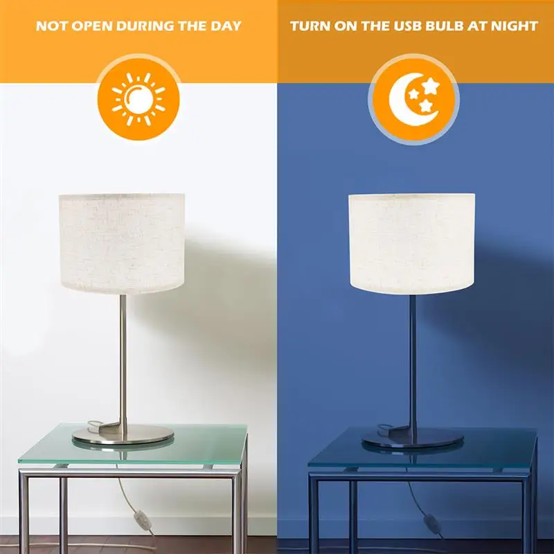 Desmontável abajur lâmpada de mesa sombra lâmpada do teto tecido abajur pano capa simples luz capa