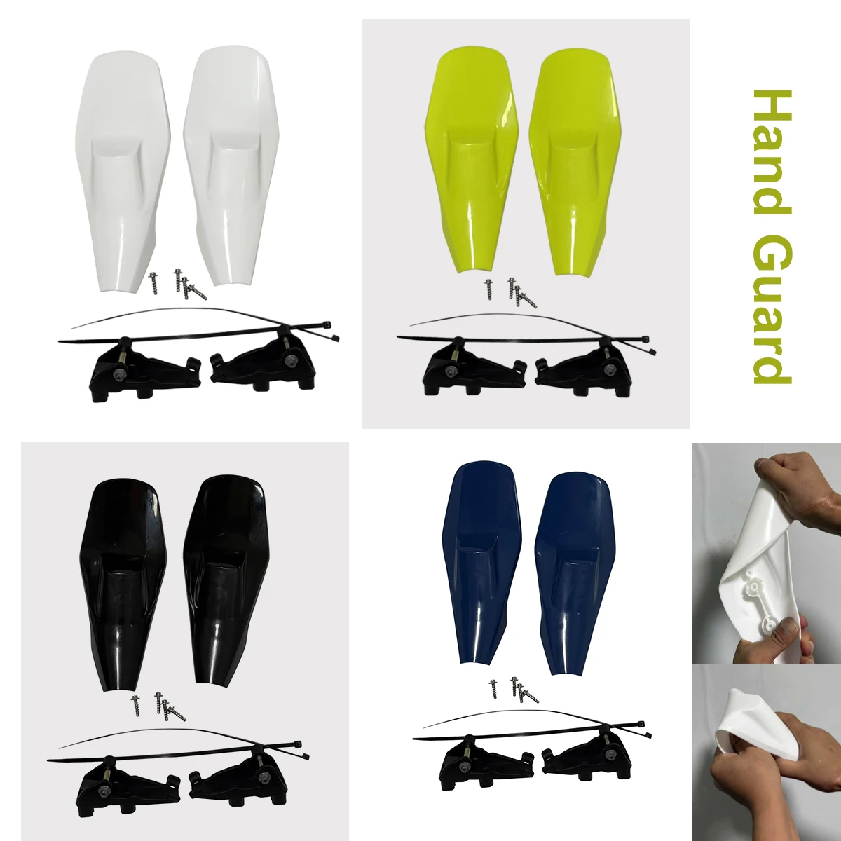 

Мотоциклы для Husqvarna, защита рук, нейлоновая защита, гибкая FE250 FE350 FE501 FX350 FX450 TE150I TE250I TE300I TX300I FE350S