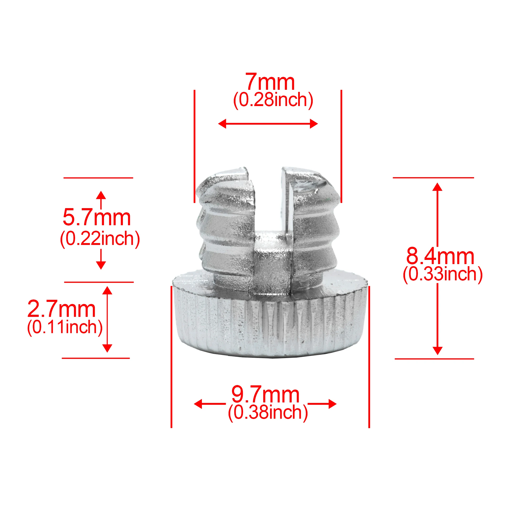 CFPerformance 25pcs/125PCS 7.2mm/0.28