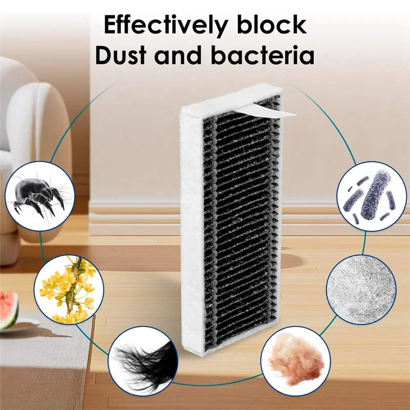 A97T For ECOVACS DEEBOT X8 PRO Omni/ X8 Omni Robot Vacuum Cleaner Main Side Brush Hepa Filter Accessories Set