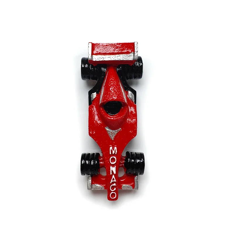 Monaco F1 Race Car Fridge Magnet 3D Resin Imanes Nevera Home Decor Items Room Decoration Magnets - view 5