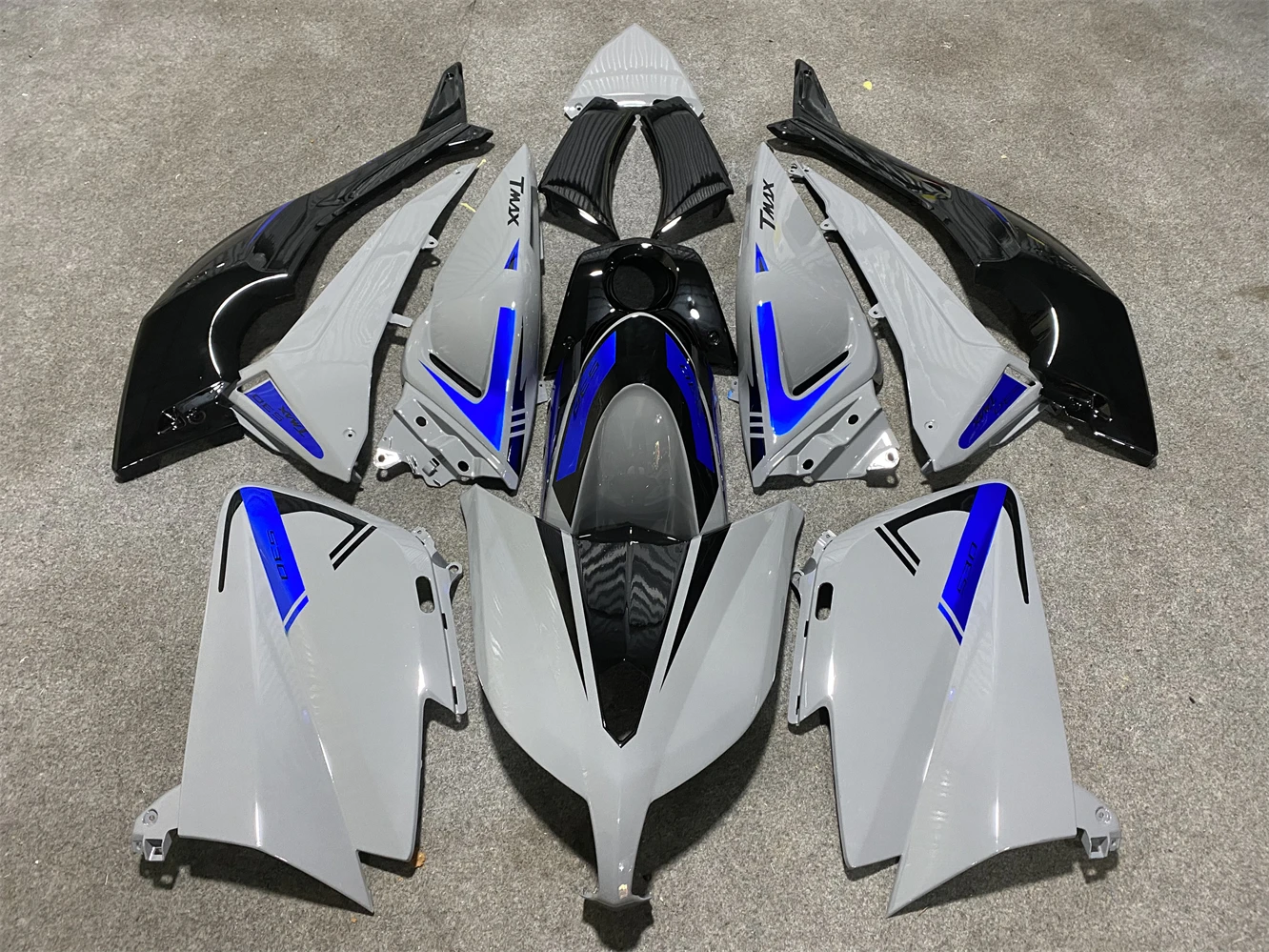 Motorcycle Fairing kit for Yamaha TMAX530 12 13 14 Year 530 2012 2013 2014 Fairing Blue gray Black motorcycle housing