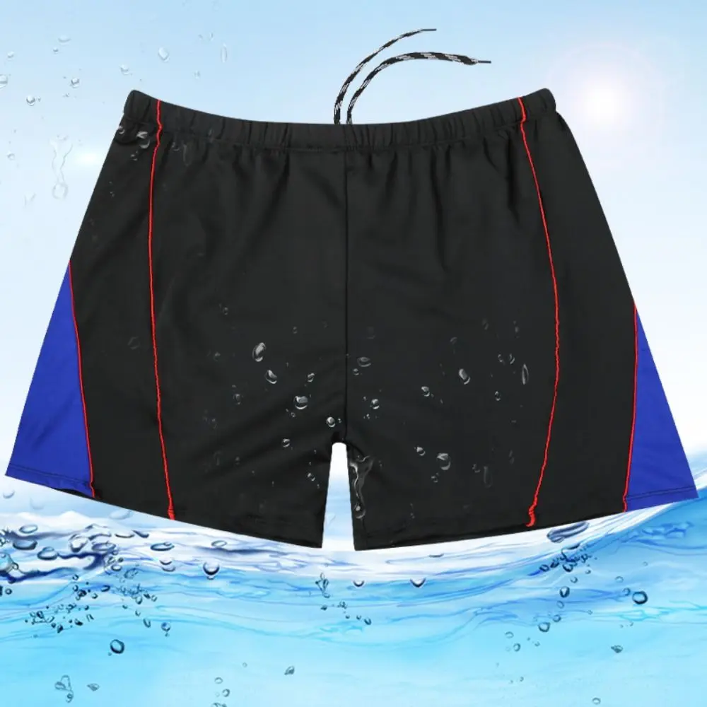 

Adult Swimming Pool Boxer Swimwear Big Size Men Beach Pants Big Size Swimming Trunks Men Swimsuit Shorts Quick Drying Swimsuit
